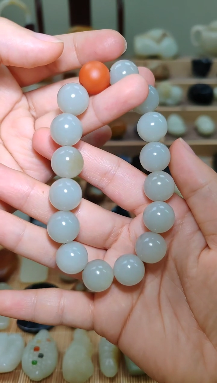 【闪购商品】和田玉手串未镶嵌新疆和田玉原石手串