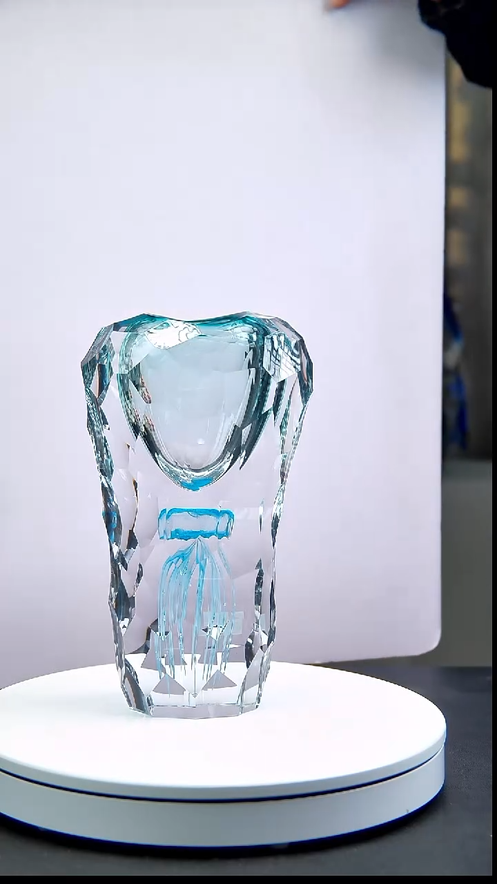 手工艺品琉璃R*y梁哥琉璃艺术装饰摆件