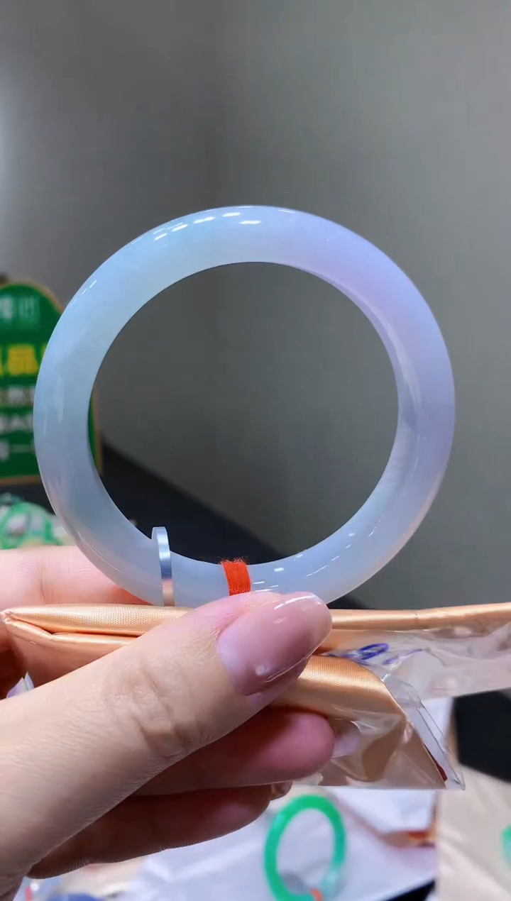 未镶嵌手镯翡翠-k311  天然缅甸A货翡翠52正圈