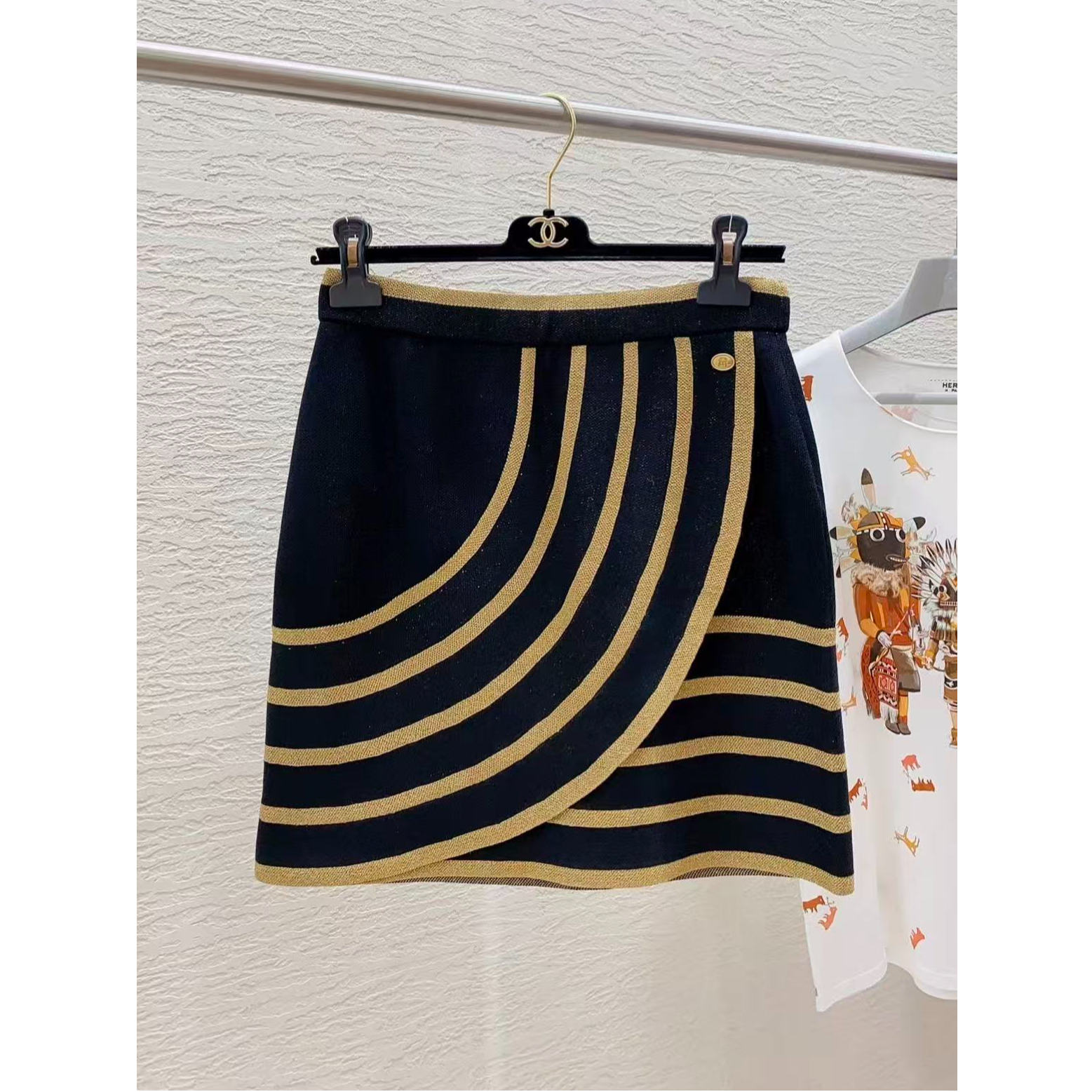 未使用 Chanel/香奈儿 双双臻选/vv03283/半裙/34（腰围64-70