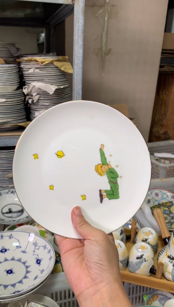 瓷陶瓷原单CC058餐具1个