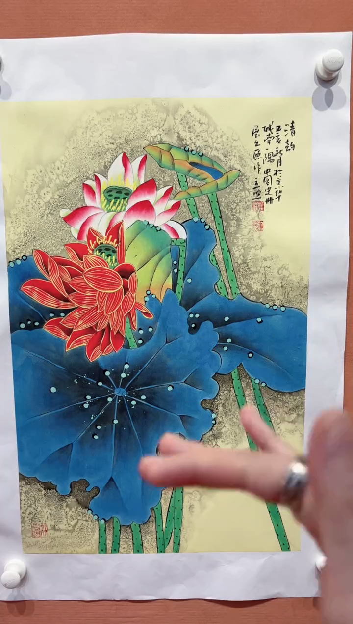 国画师立照老师国画作品