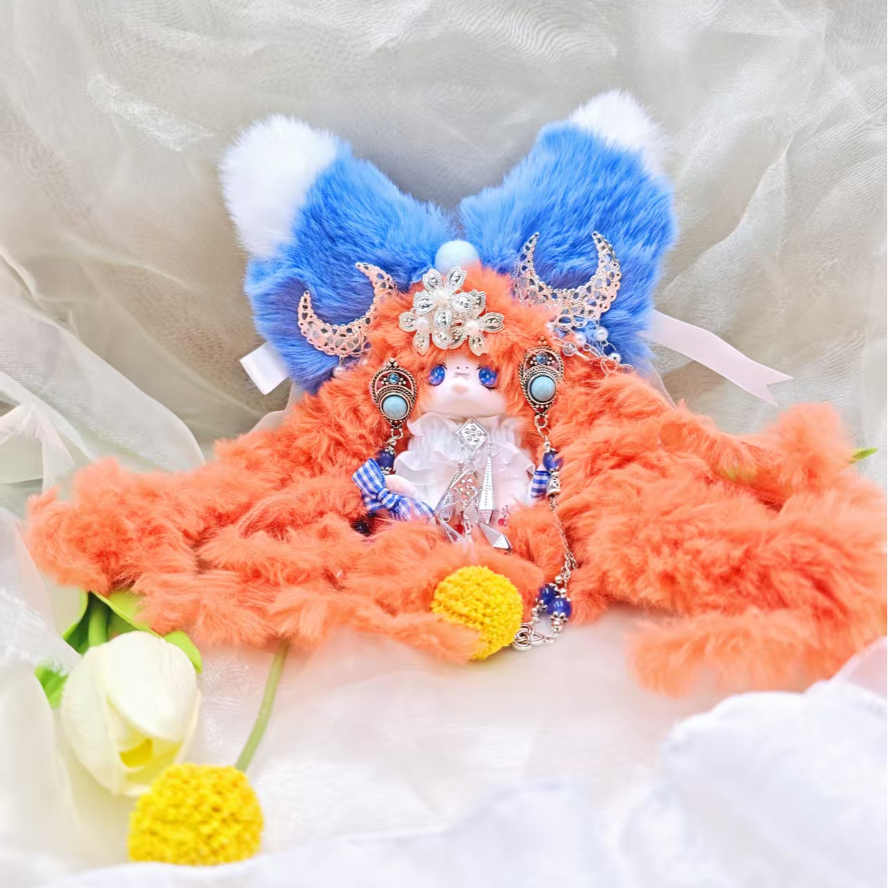 创意精致兔硅胶捏捏乐DIY手工玩具*