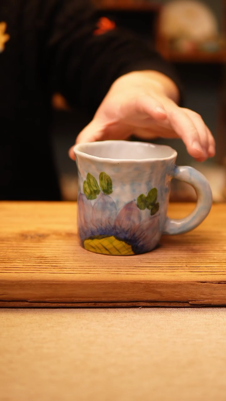 【闪购商品】@@陶园瓷舍@@纯手工手绘@高温釉下彩