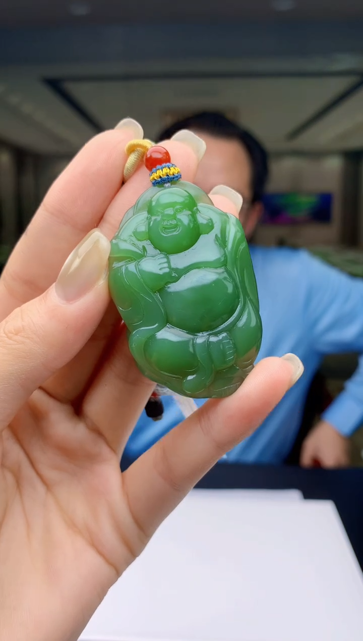 【闪购商品】定制和田玉Boss阳天然和田玉（拍一发一）