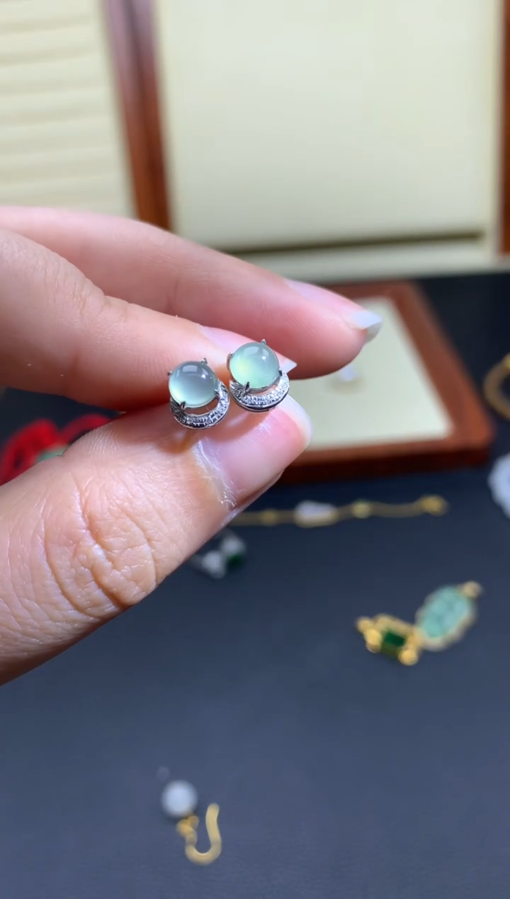 【闪购商品】定制翡翠18K金镶嵌/////////