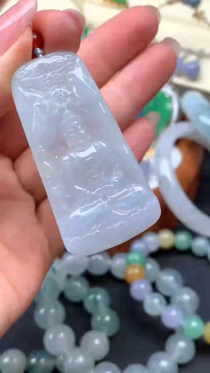 【闪购商品】翡翠颈饰未镶嵌7-天然翡翠