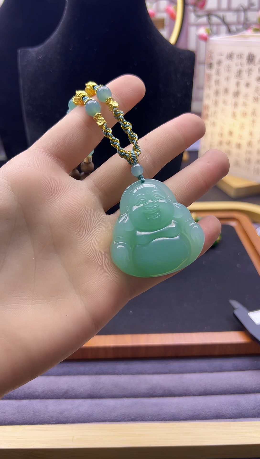 【闪购商品】翡翠颈饰14K金镶嵌X798        