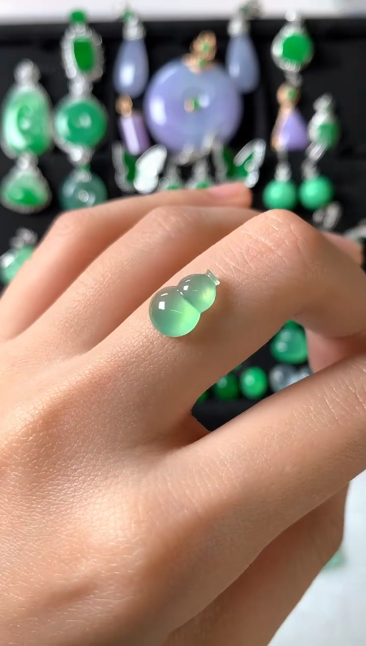 定制翡翠未镶嵌裸石（镶嵌定制）