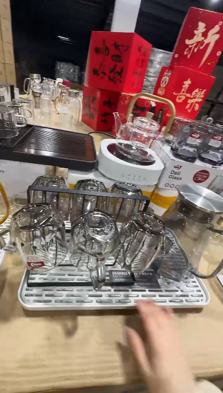 【闪购商品】水晶玻璃无盖款直播专属无托盘