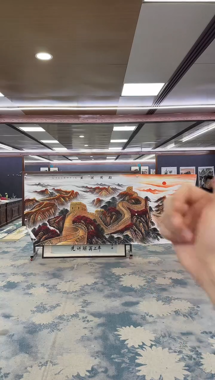 国画W-王红兵-大丈二-山水国画