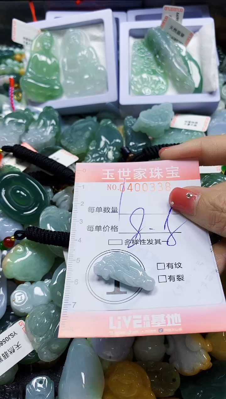 颈饰未镶嵌翡翠闪购0400338