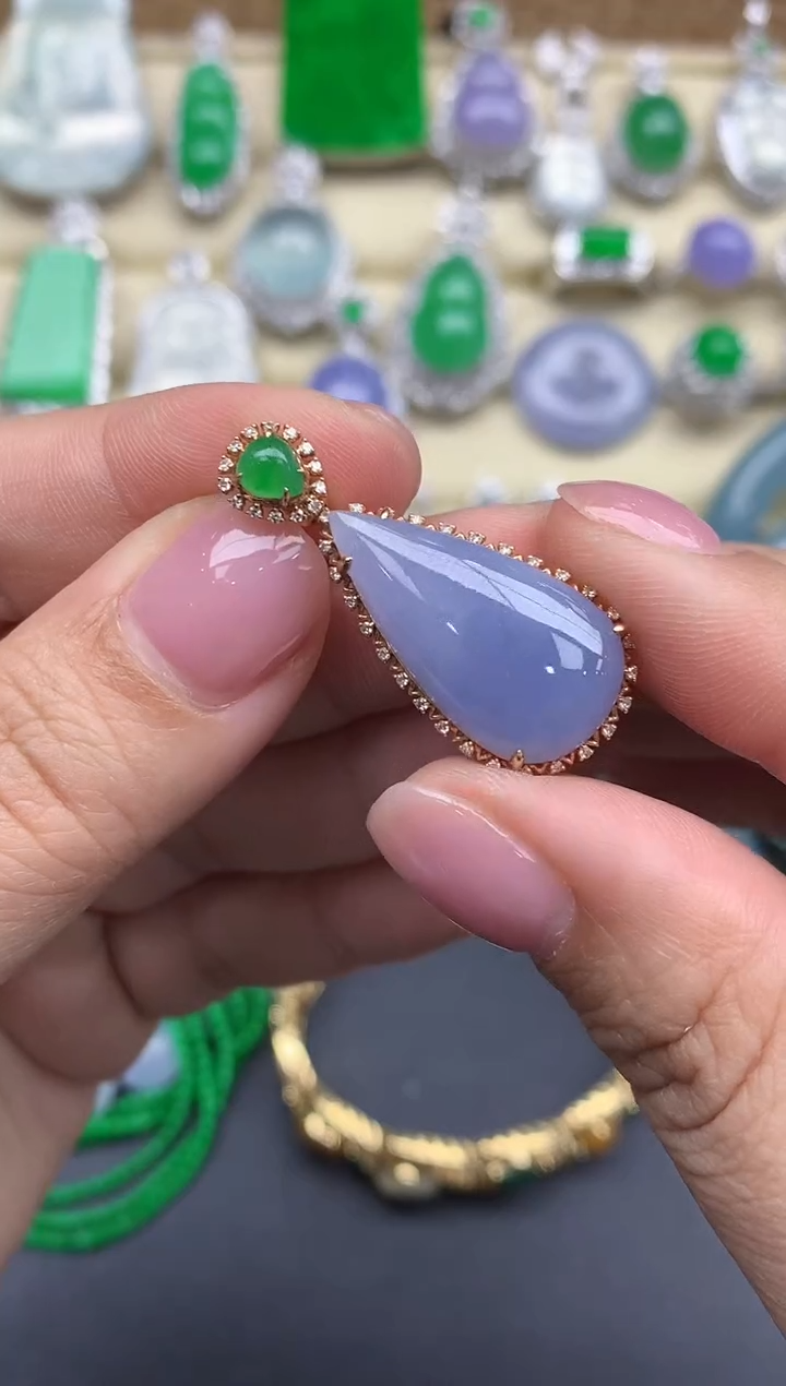 【闪购商品】翡翠颈饰18K金镶嵌288-中国好珍宝