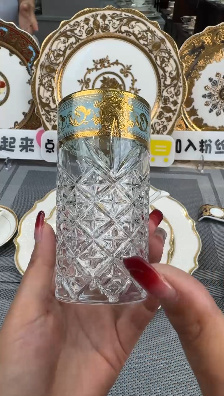 【闪购商品】瓷片水杯2个福利款微瑕