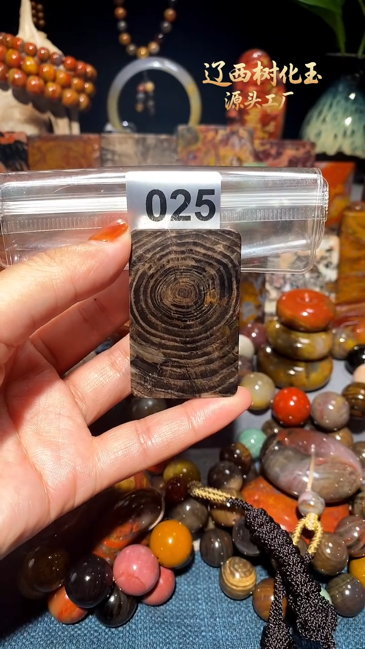 未镶嵌-硅化玉天然北票硅化玉手吊坠
