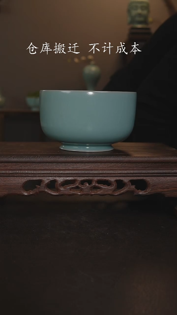 摆件瓷罗汉碗111