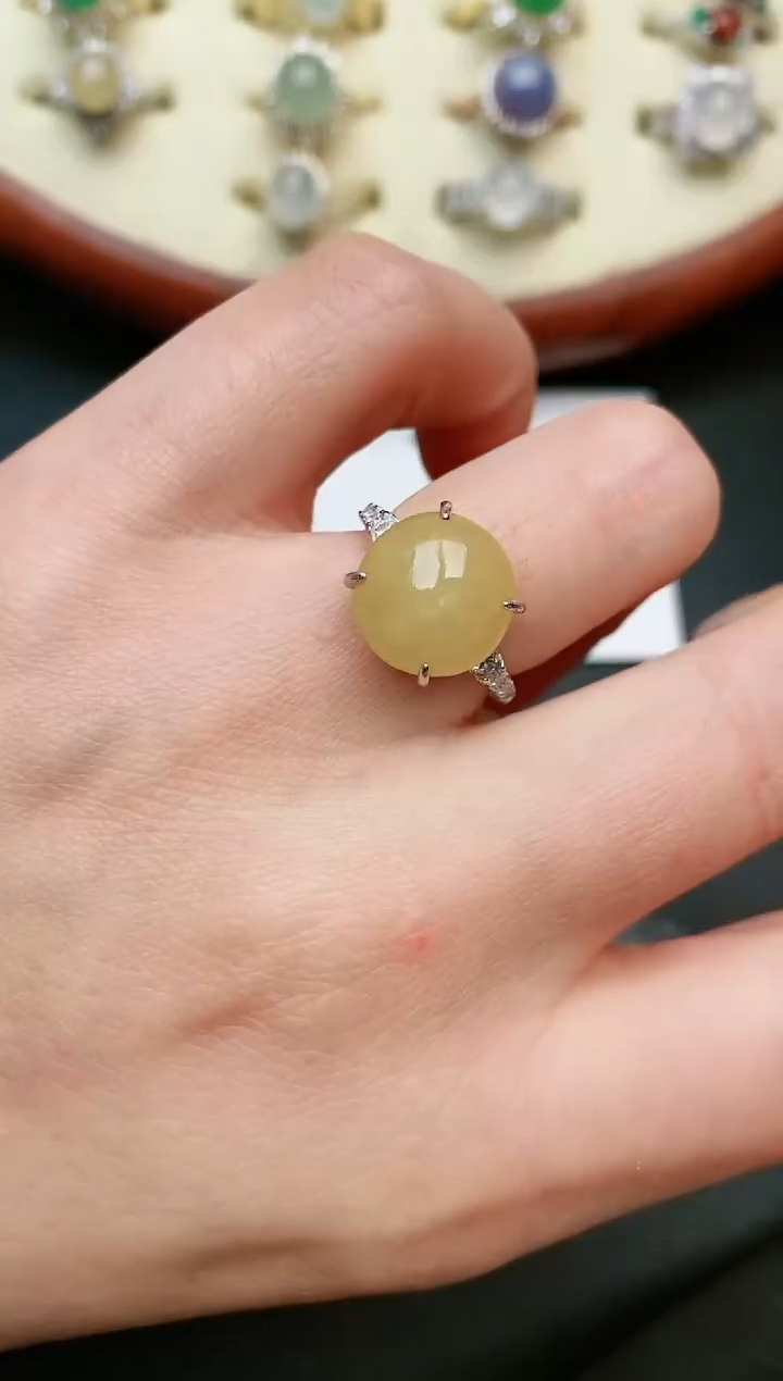 【闪购商品】翡翠戒指银S925镶嵌.....