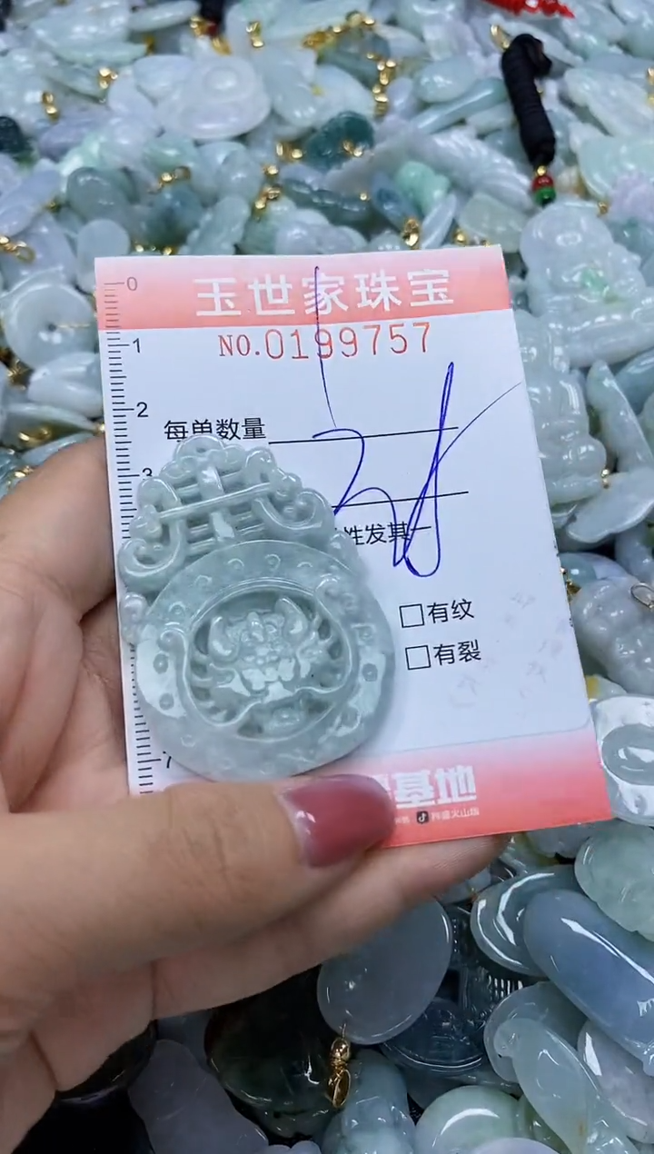 【闪购商品】翡翠颈饰未镶嵌闪购0199757