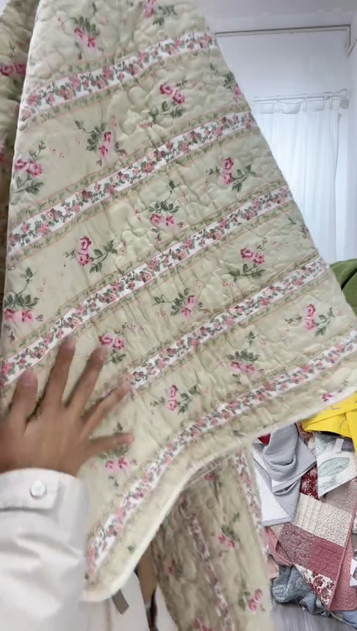 棉140*200纯棉床盖92号微瑕