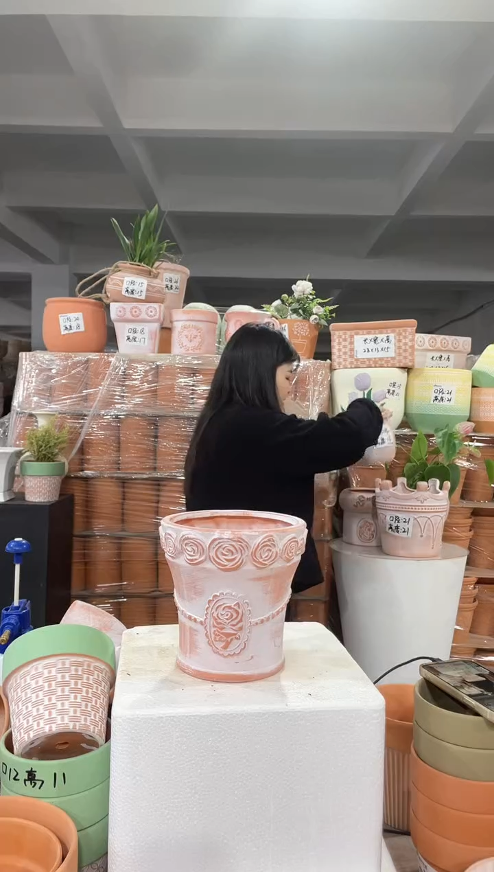 【闪购商品】红陶复古玫瑰花束15-15