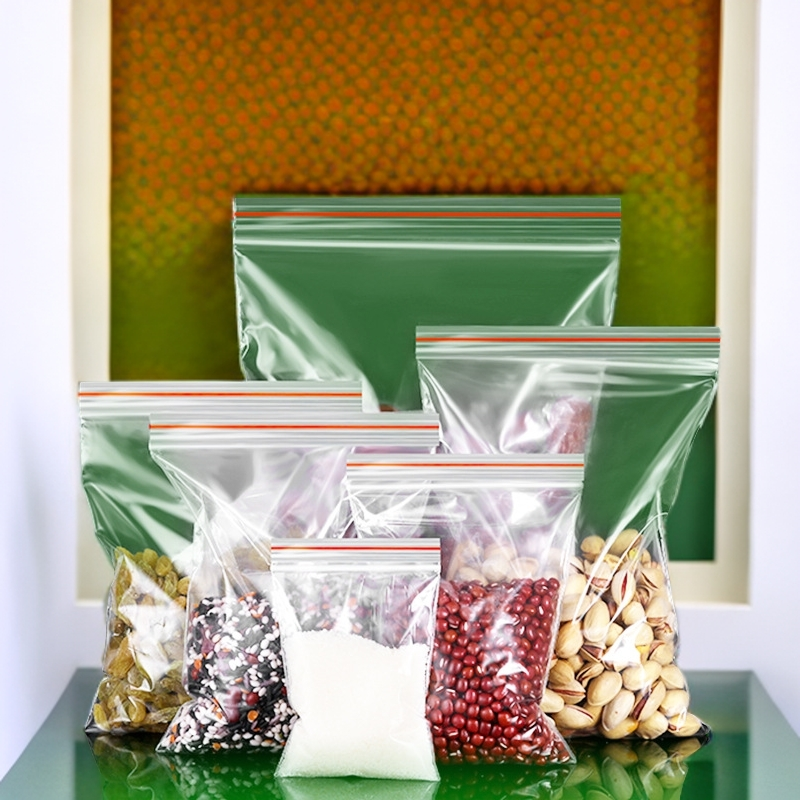 2025透明自封袋外包装家用8丝12丝包装袋食品级密封袋共3种