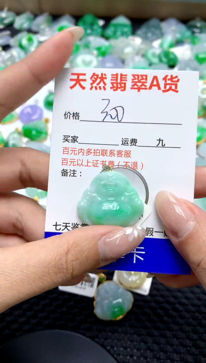 【闪购商品】翡翠颈饰18K金镶嵌111111111111