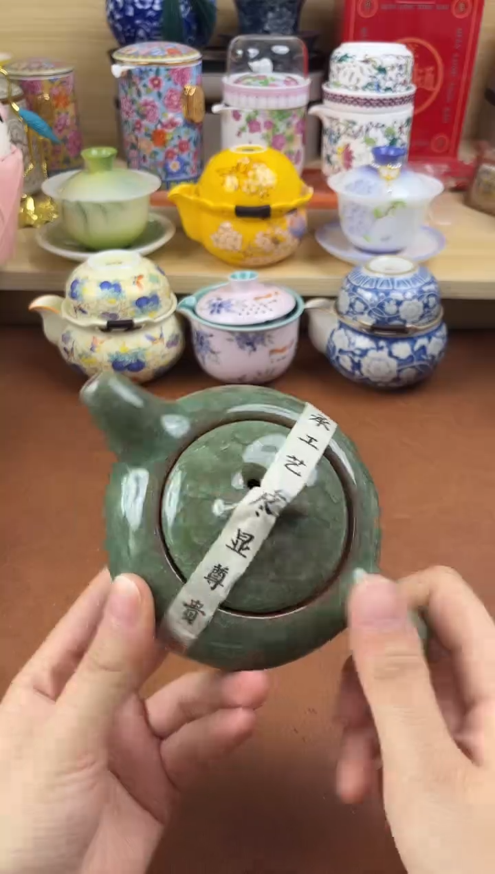 陶陶瓷茶具摆件旅行套组