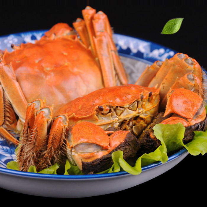 【活蟹】精品江苏河蟹公1.4-1.7两买10只