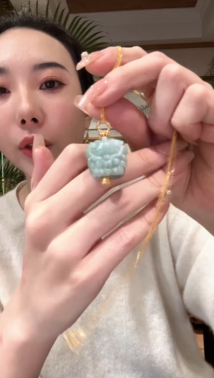 【闪购商品】翡翠颈饰未镶嵌国风