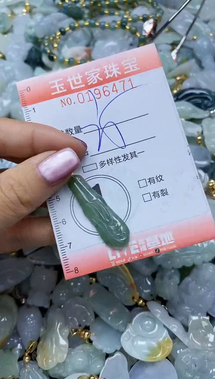 【闪购商品】翡翠颈饰未镶嵌闪购0196471