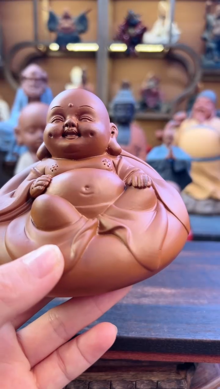 紫砂茶宠器闵紫砂茶宠摆件