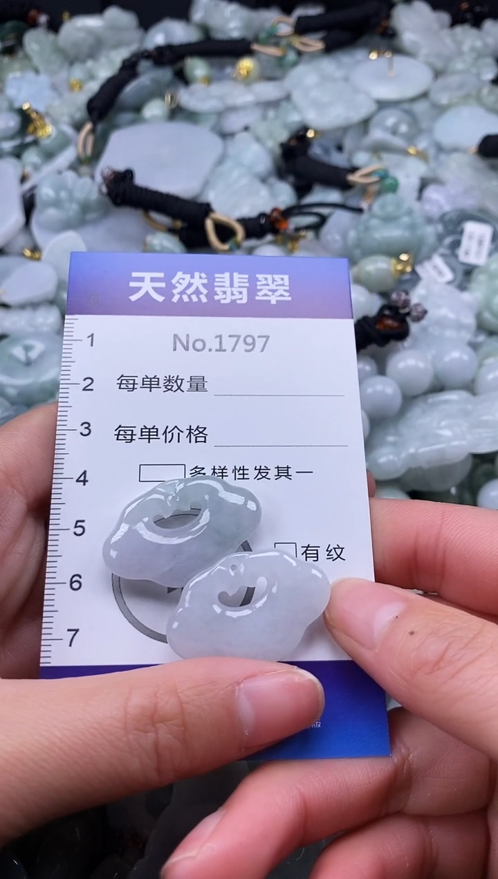 【闪购商品】翡翠颈饰未镶嵌缅甸A货翡翠1797