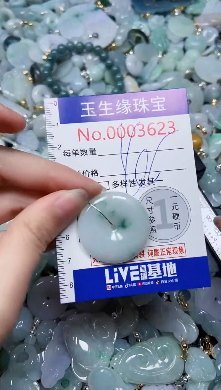 【闪购商品】翡翠颈饰未镶嵌闪购00003623