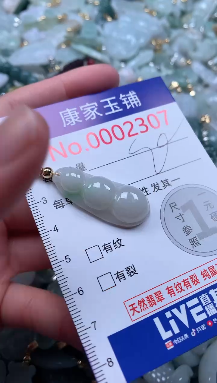 【闪购商品】翡翠吊坠(不含链)未镶嵌2307