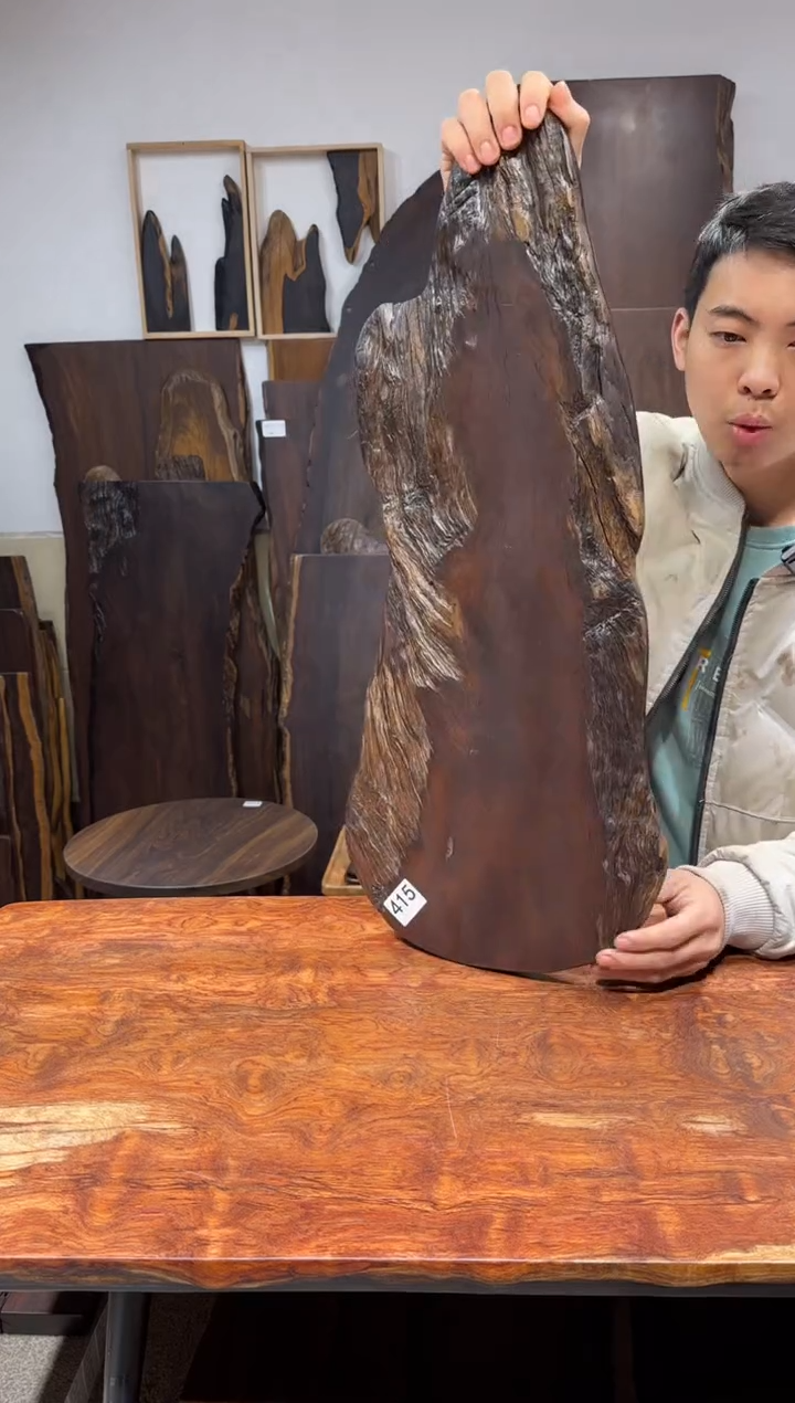 风车木（黑檀木）尺寸70*25*2.5编号415