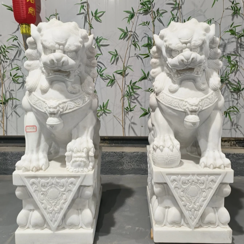 小旺石雕(抱鼓石专场）  狮子