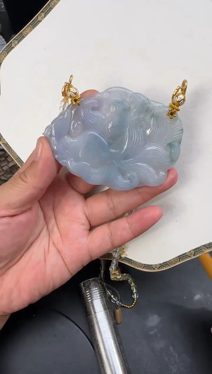 【闪购商品】翡翠颈饰未镶嵌拍照