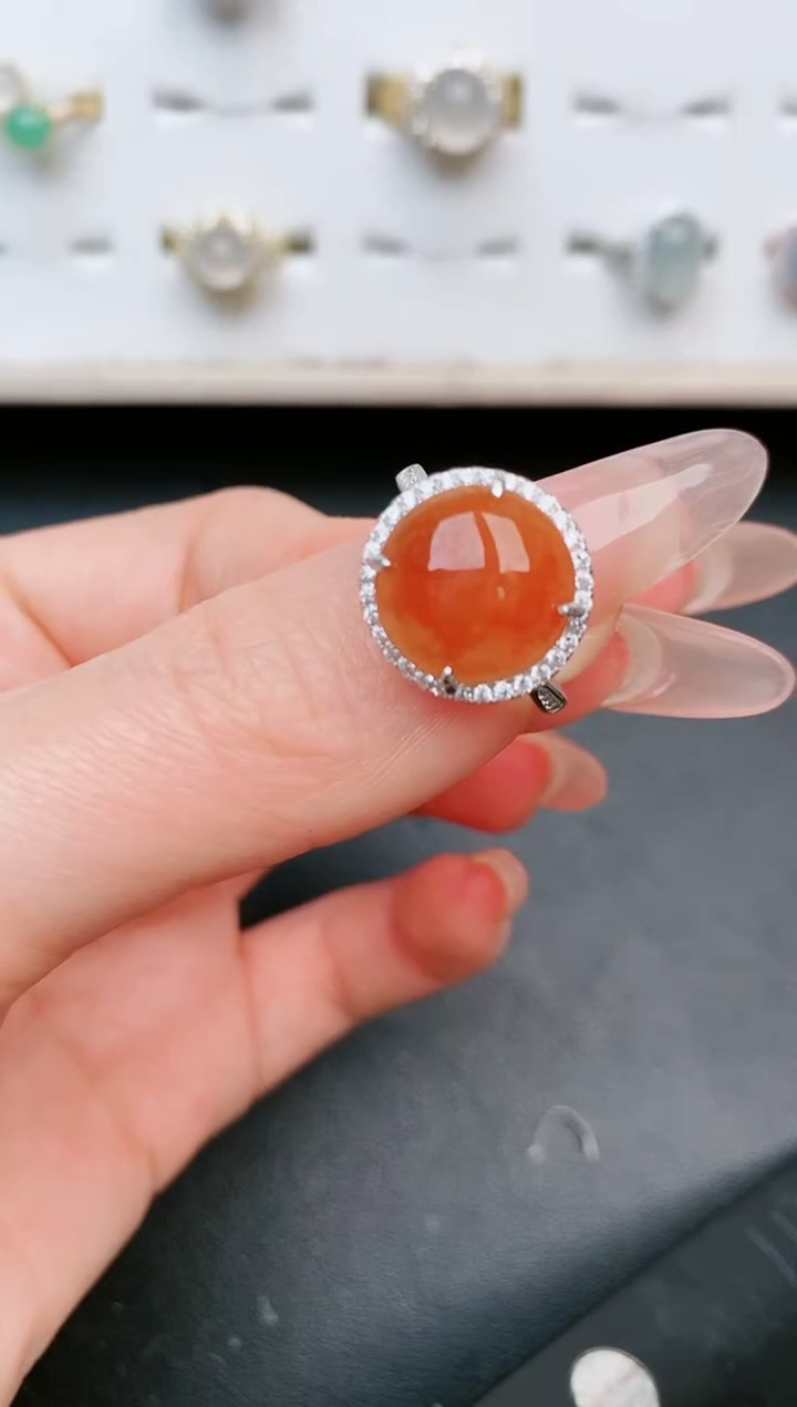 【闪购商品】翡翠戒指银S925镶嵌.....