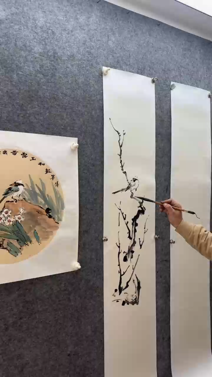 【闪购商品】国画盛祥鲲手绘私人订制