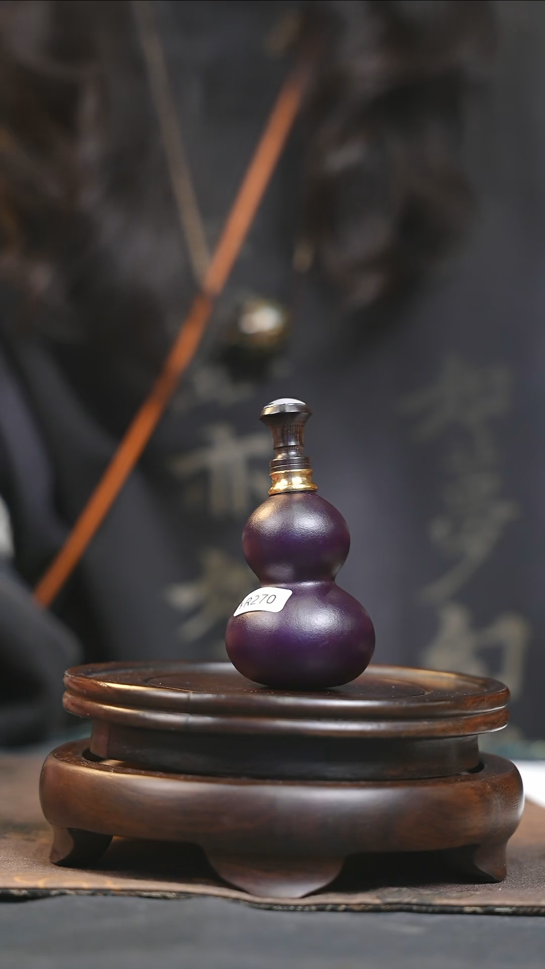 【闪购商品】YR270大漆大漆精致小手捻(开口）