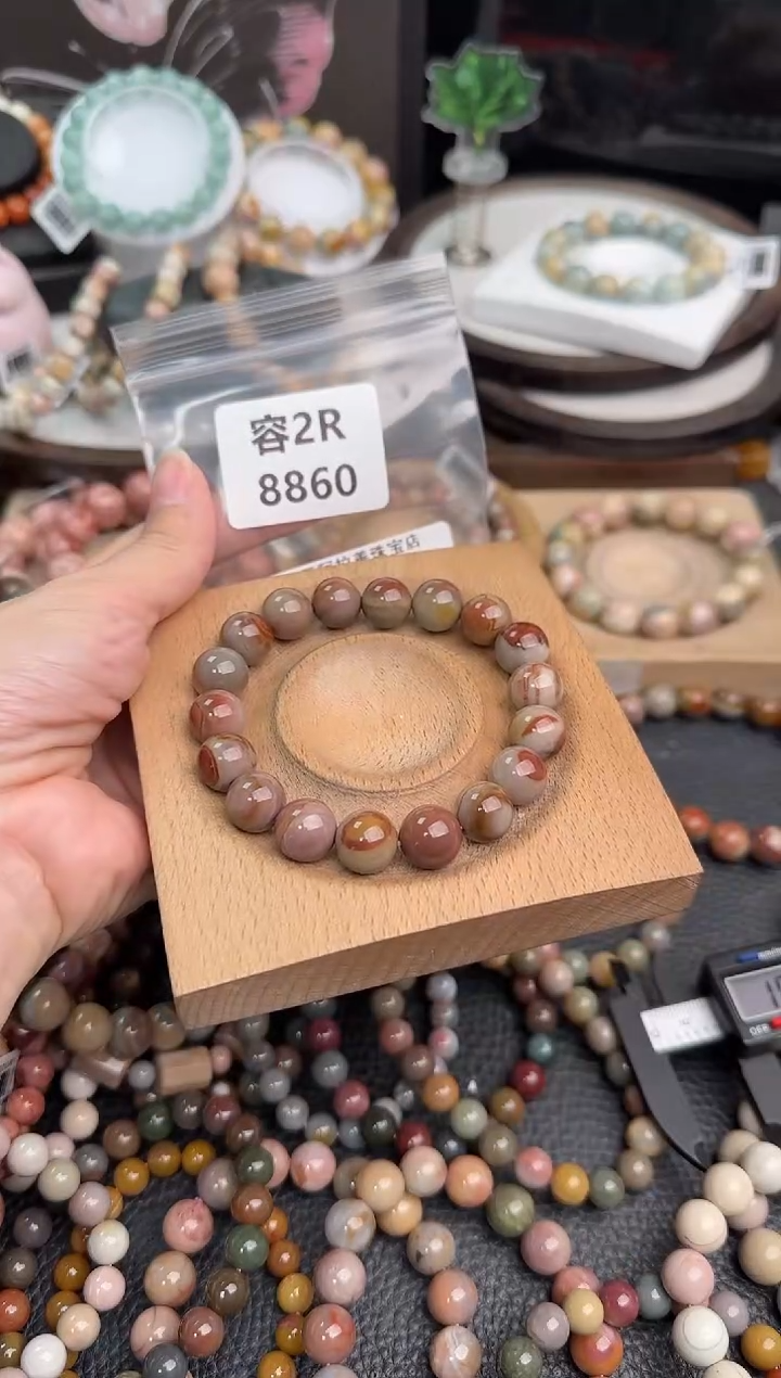 未镶嵌手链石英质玉棉*糖2R8860