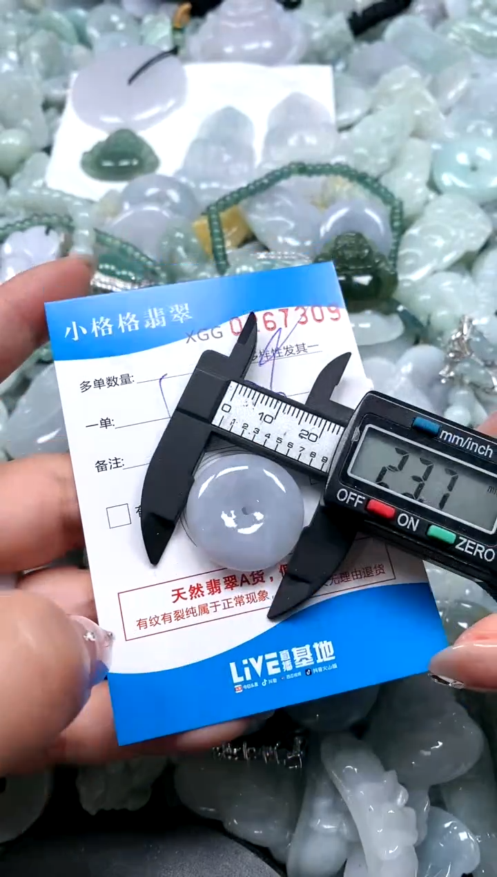 翡翠未镶嵌颈饰闪购商品0267309