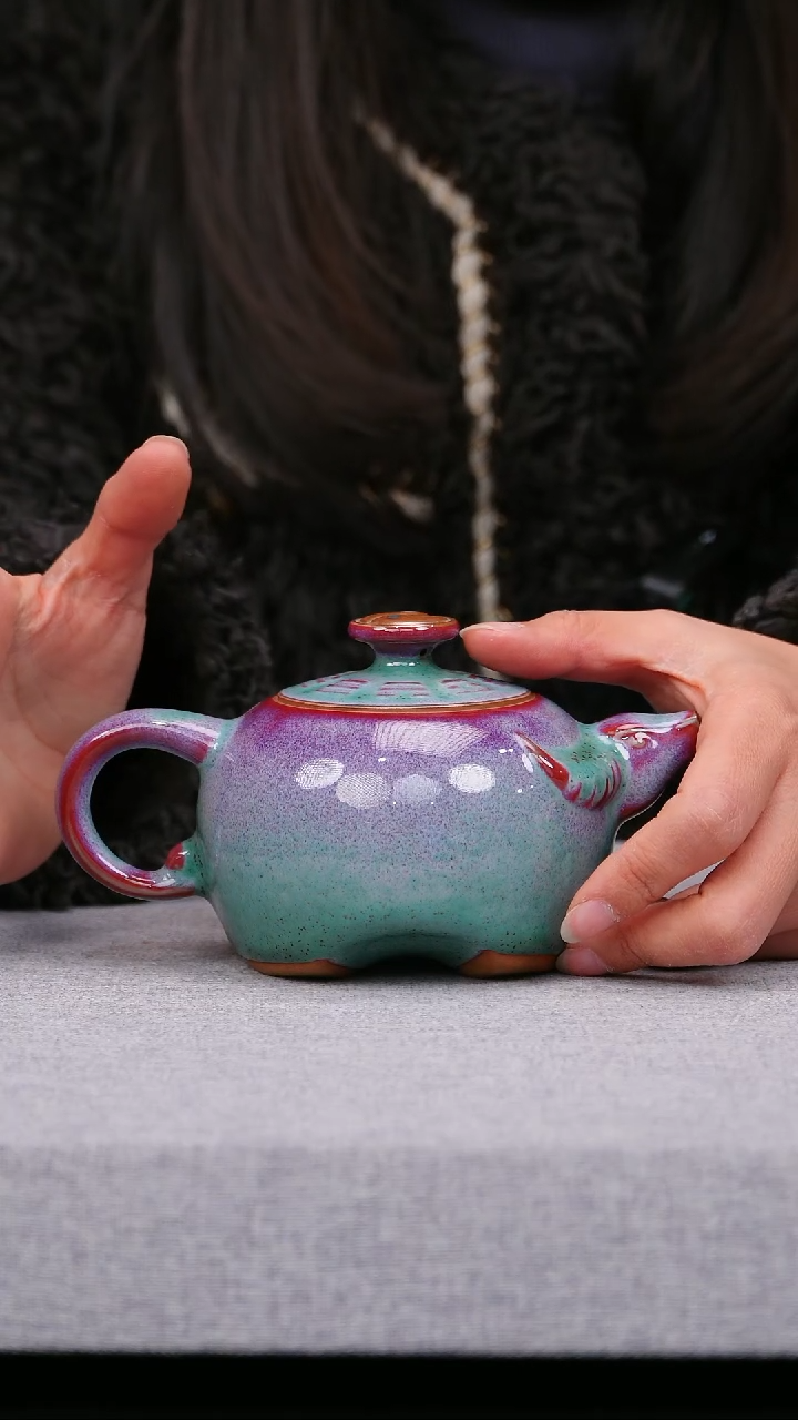 【闪购商品】瓷片111有老师钧瓷一月十二