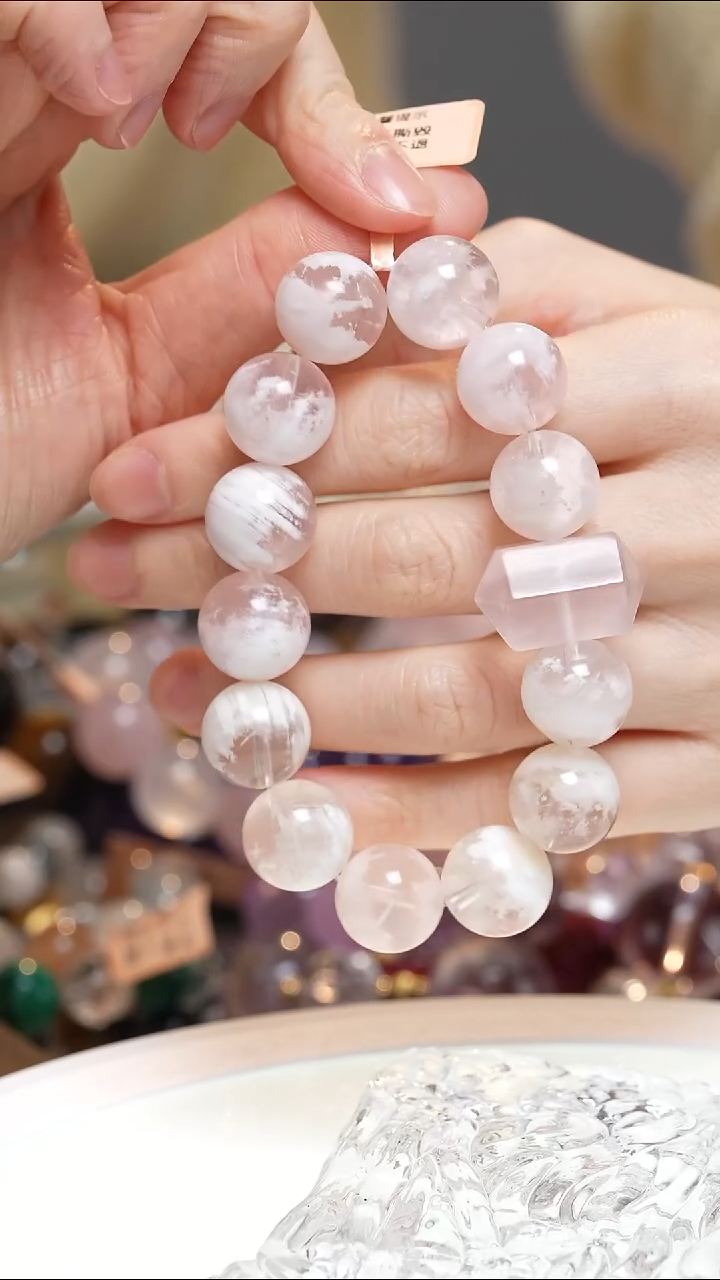 未镶嵌手串水晶粉幽灵手串·MM0025OC9301G114