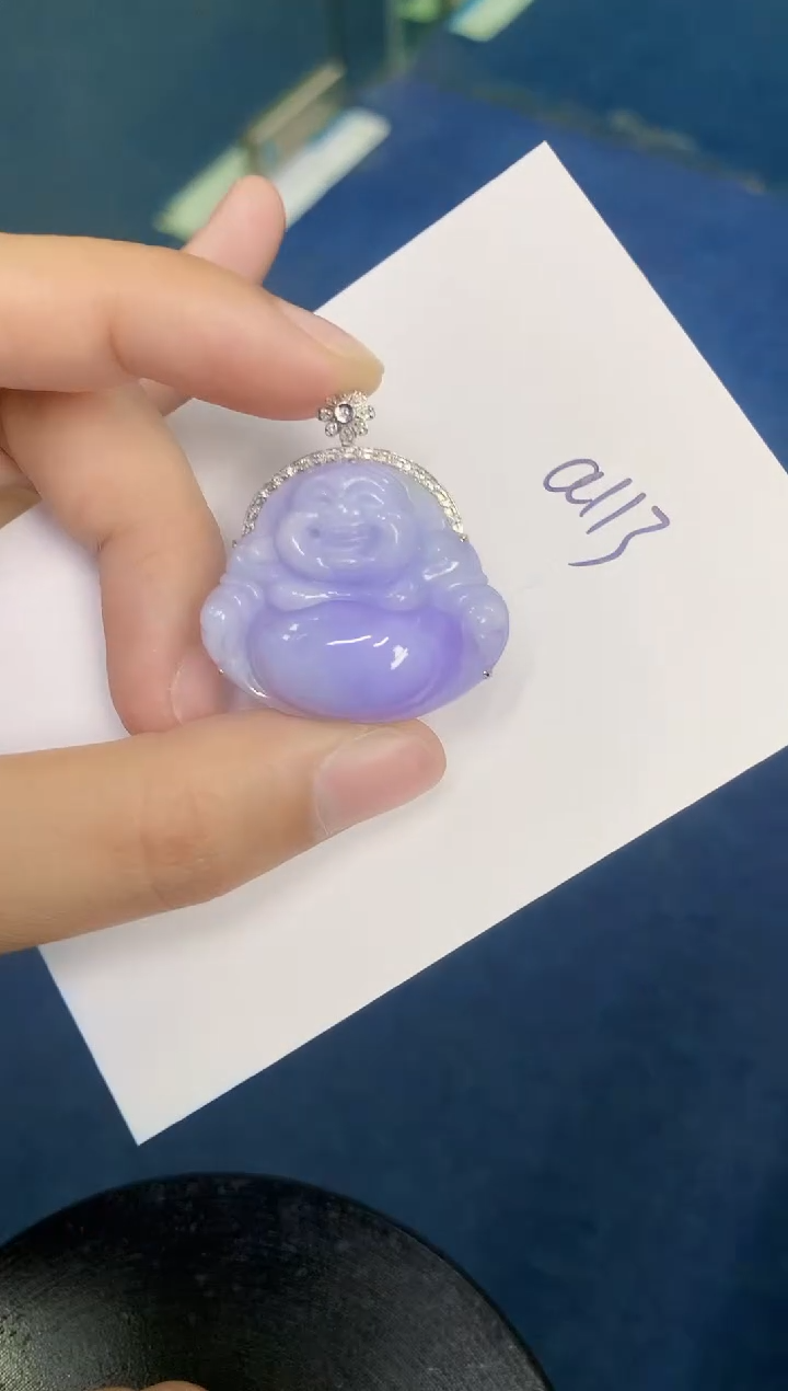 【闪购商品】翡翠颈饰18K金镶嵌000000000