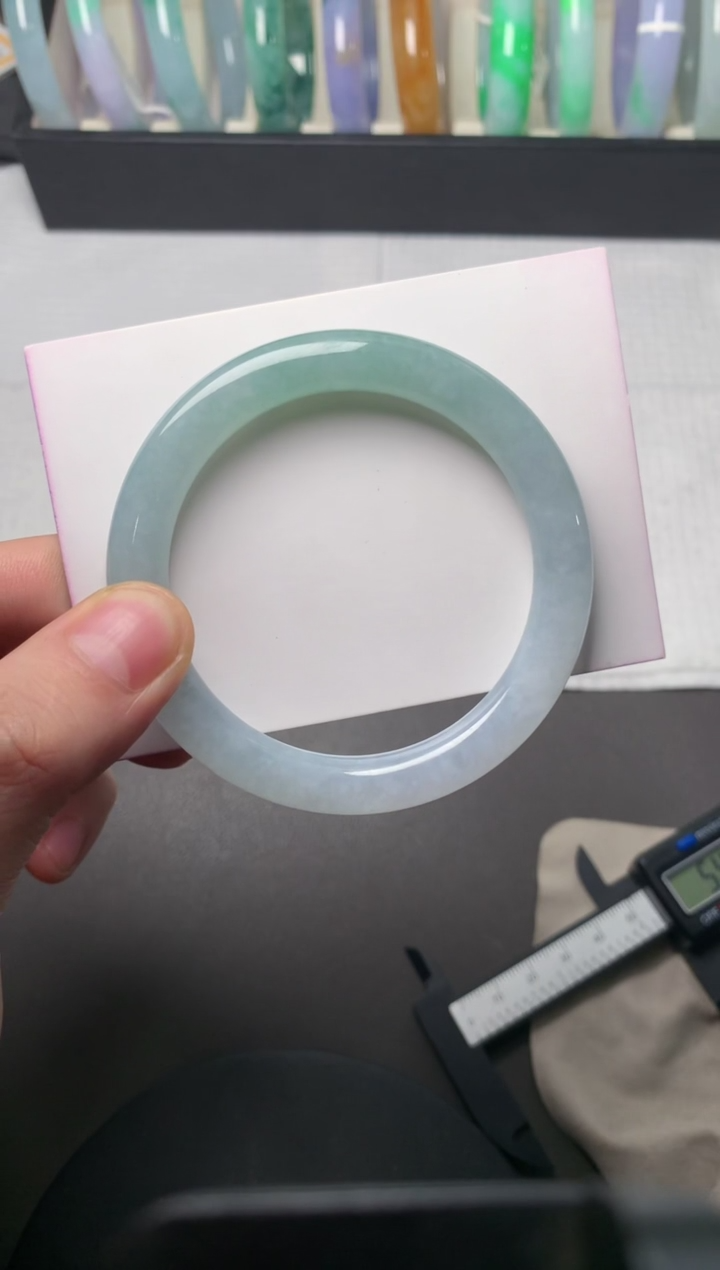 【闪购商品】翡翠手镯（圆镯）未镶嵌55.4*8.8*8.8