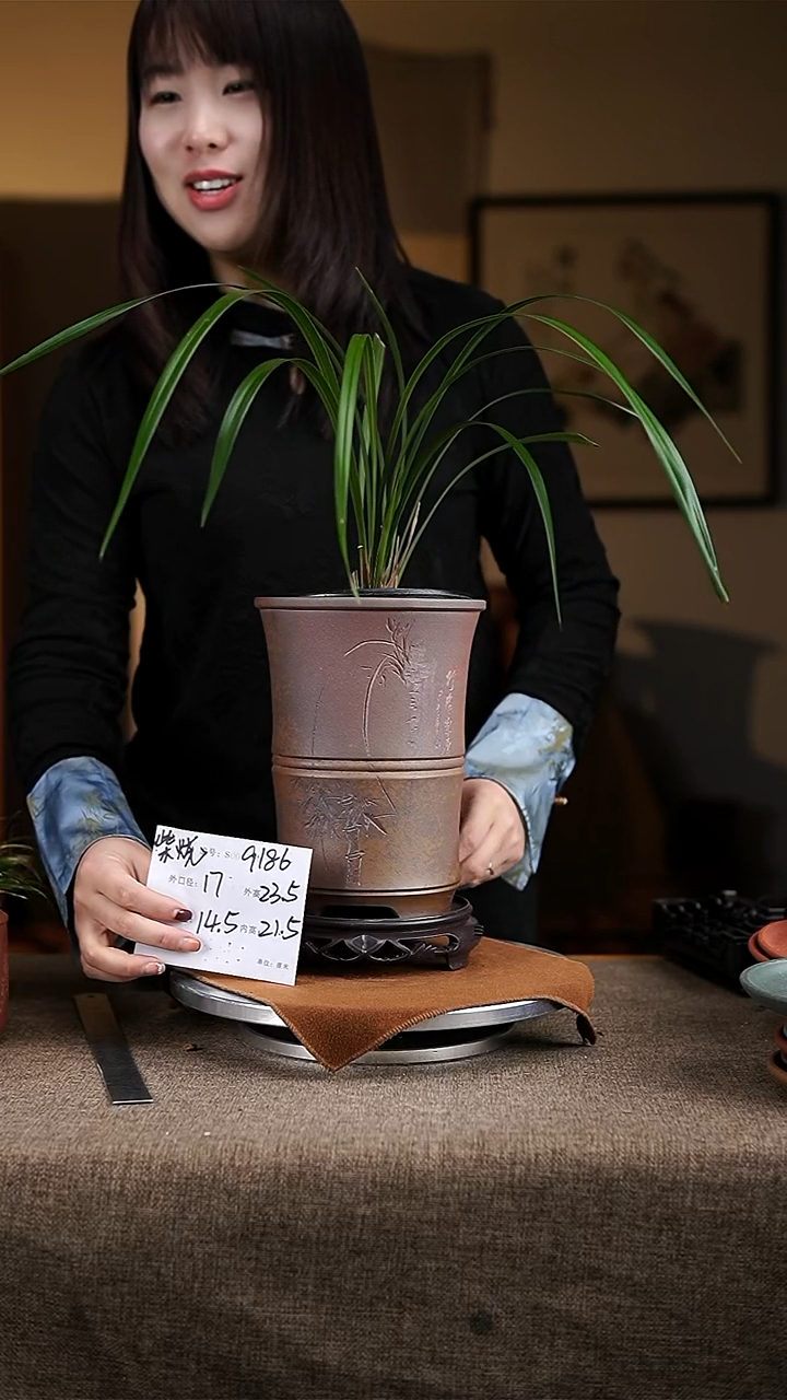 【闪购商品】紫砂花盆紫砂花盆9186