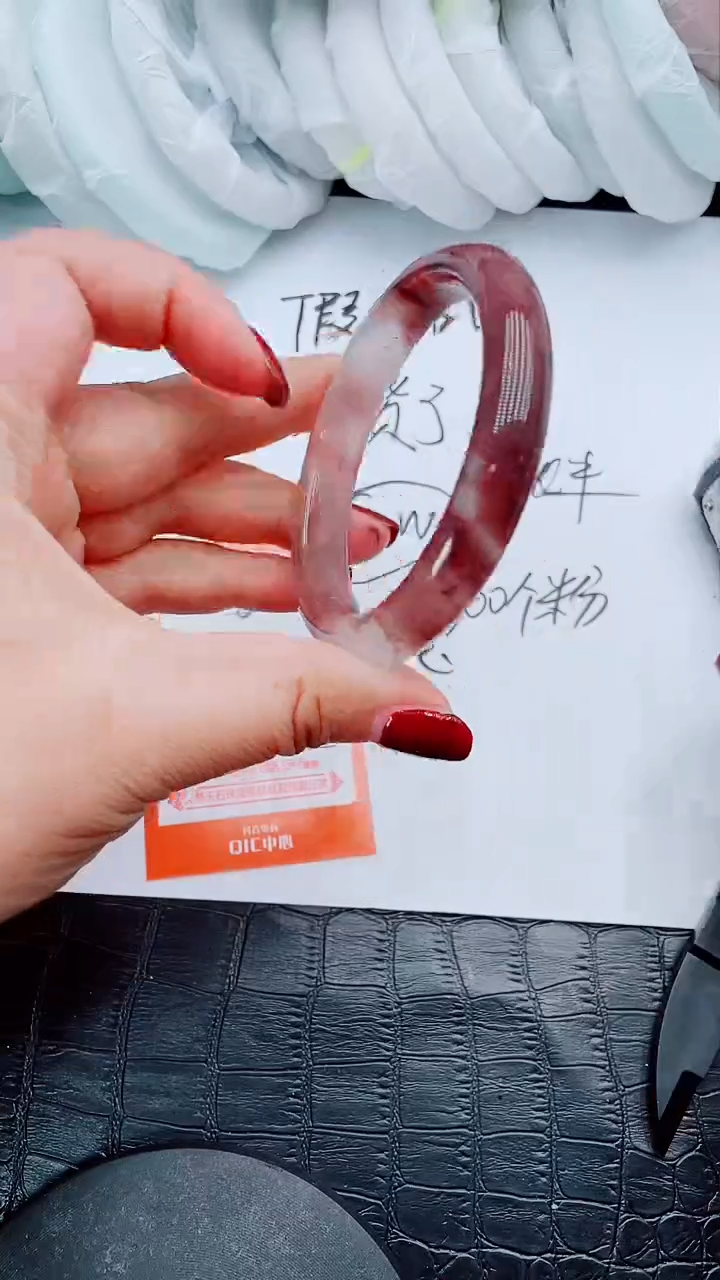 【闪购商品】石英质玉手镯未镶嵌S83-59-60