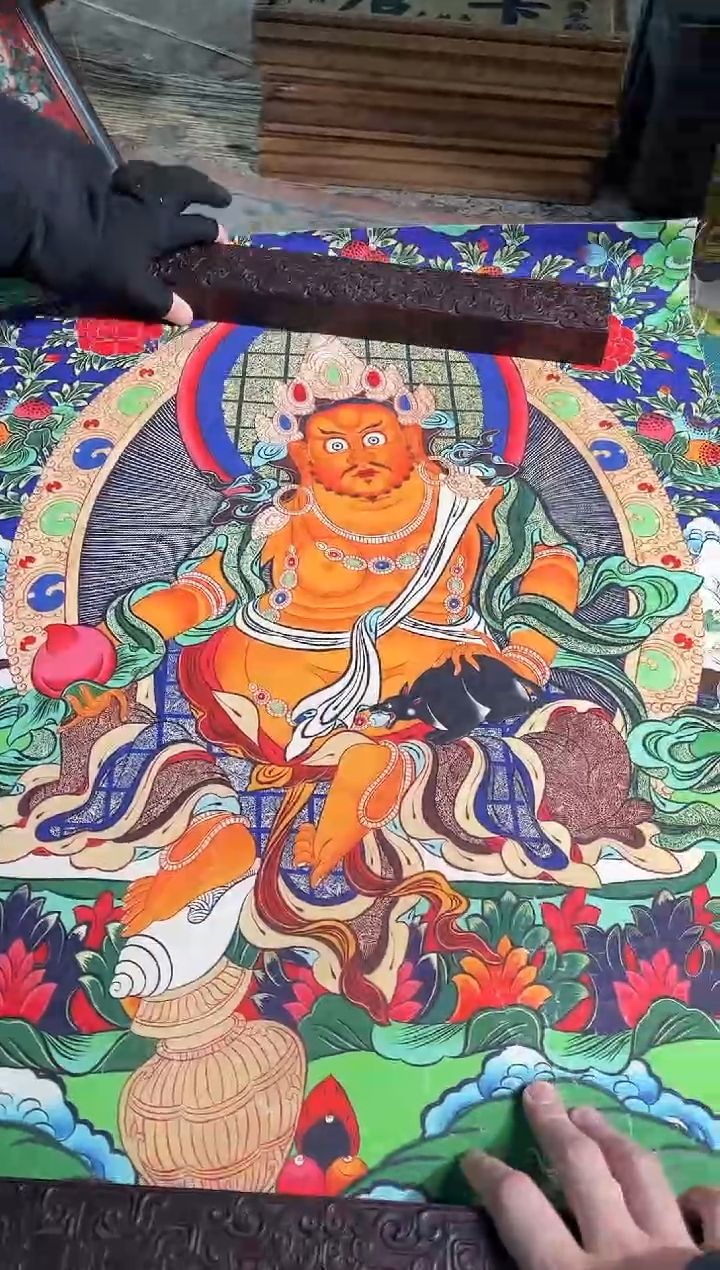 卷轴画天天的唐卡tk160