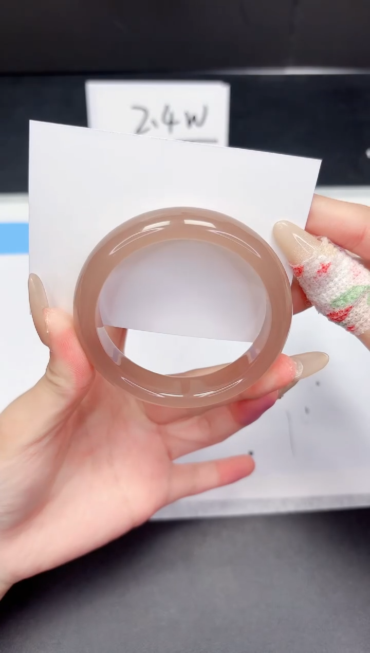 【闪购商品】石英质玉手镯未镶嵌247-57.2